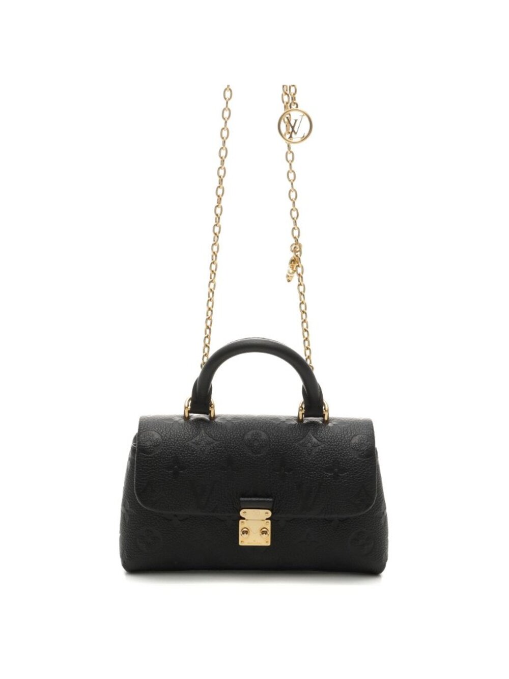 Louis Vuitton Nano Madeleine Monogram Empreinte Noir Handbag